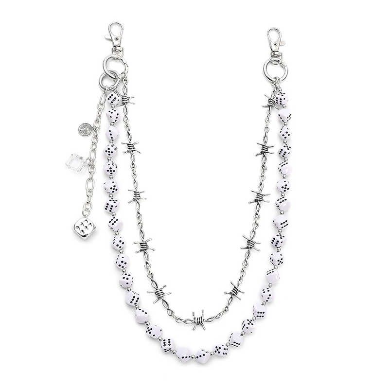 Women Accessories Pk - Многослойная металлическая цепочка на пояс в