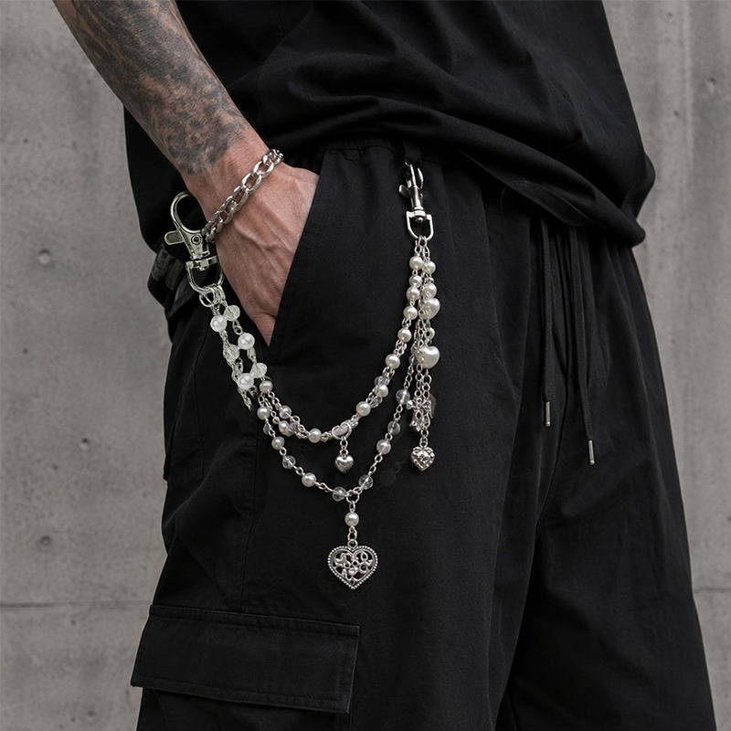 Wallet Chain Bag - Многослойный цепной кулон для сумки: подвеска-шарм