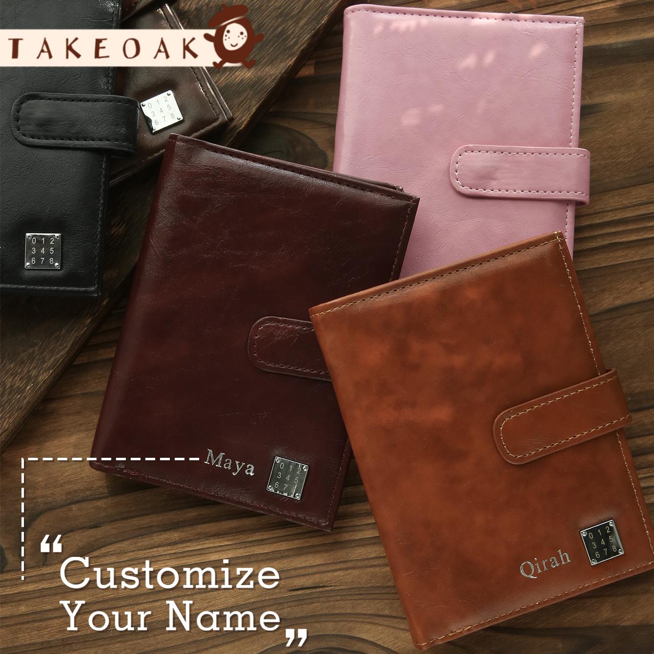 Women Accessories Business Name - Персонализированная обложка для паспорта с тисненым