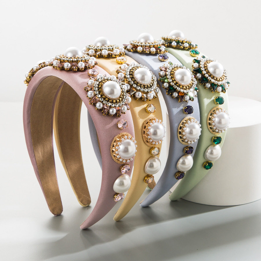 Women Accessories Wholesale China - Барочная повязка на голову с кристаллами