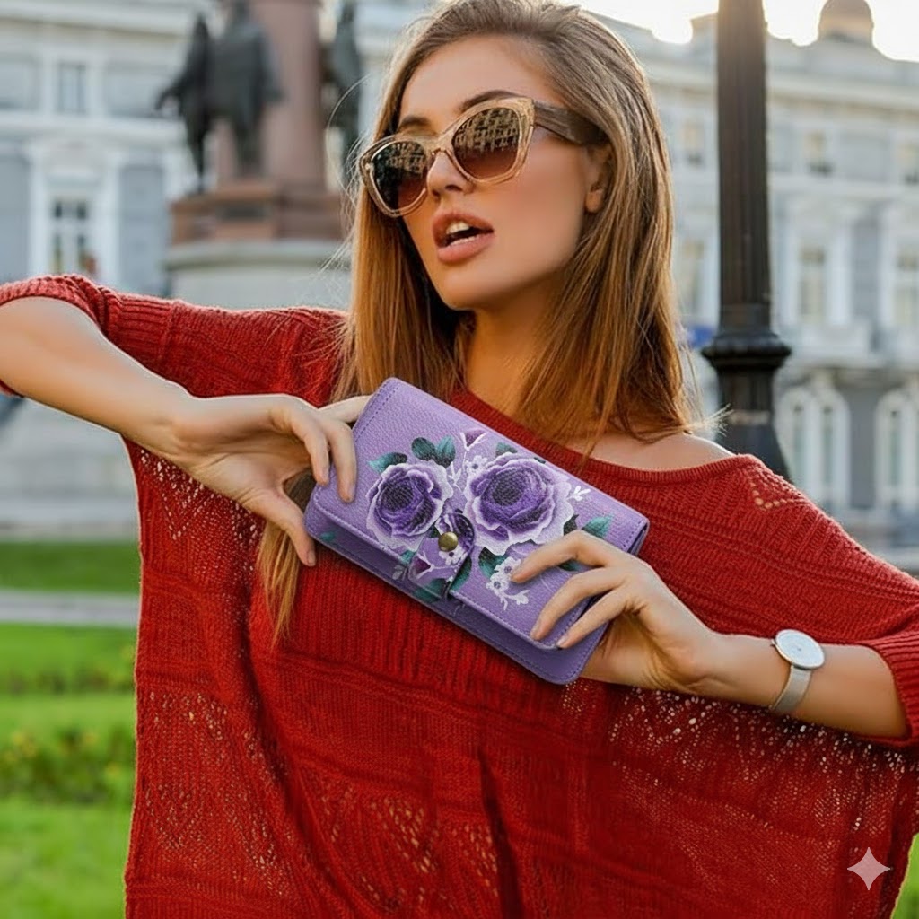 Women'S Accessories Wallet - Элегантные женские кошельки-клатчи из искусственной кожи
