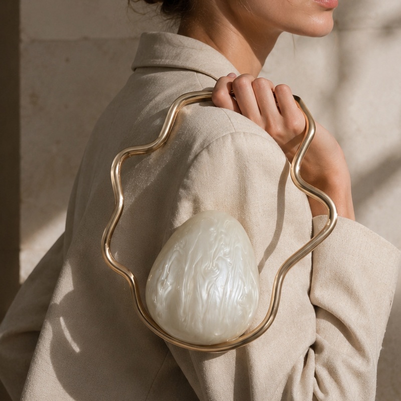 Women'S Accessories Purse - Женская мини-сумка-клатч из акрила в форме