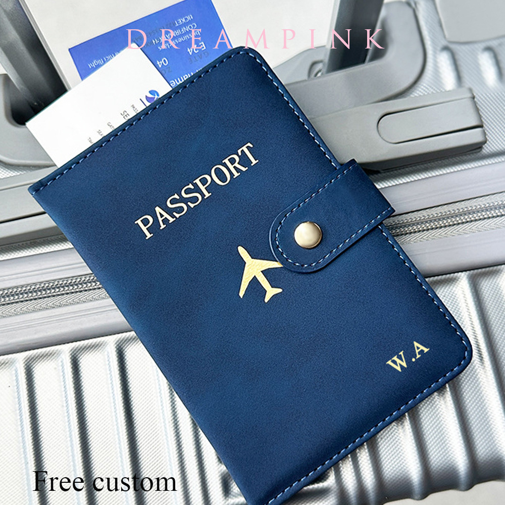 Women Accessories Business Name - Персонализированное имя, дорожный кошелек для паспорта,