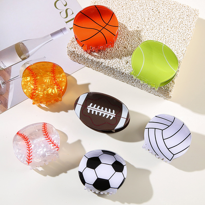 Women'S Volleyball Accessories - Заколка для волос в виде футбольного