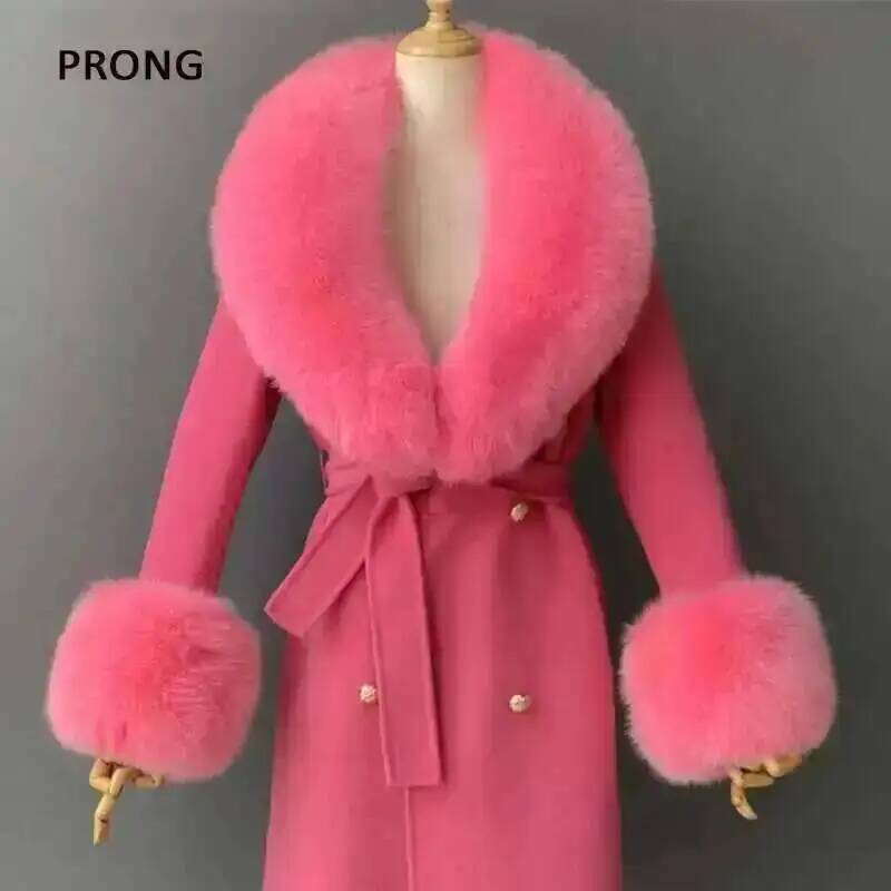 Women'S Winter Accessories Set - Комплект из натурального меха с воротником
