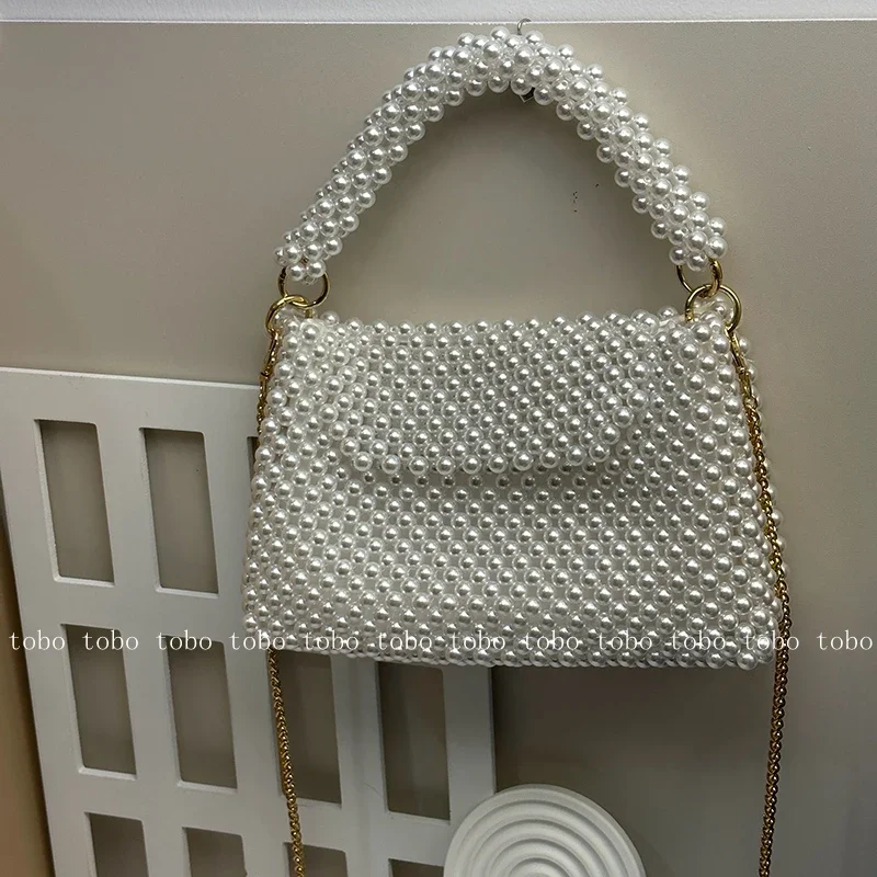 Wallet Chain Bag - Ins великолепные кошельки с жемчужными бусинами