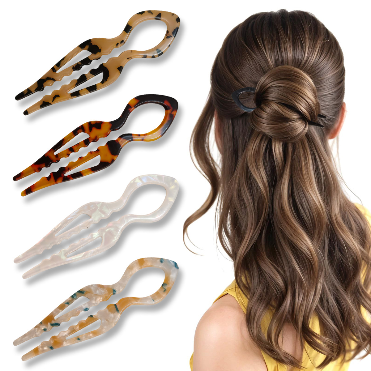 U-образные палочки для волос,  – обзор и цена Women Accessories Aesthetic