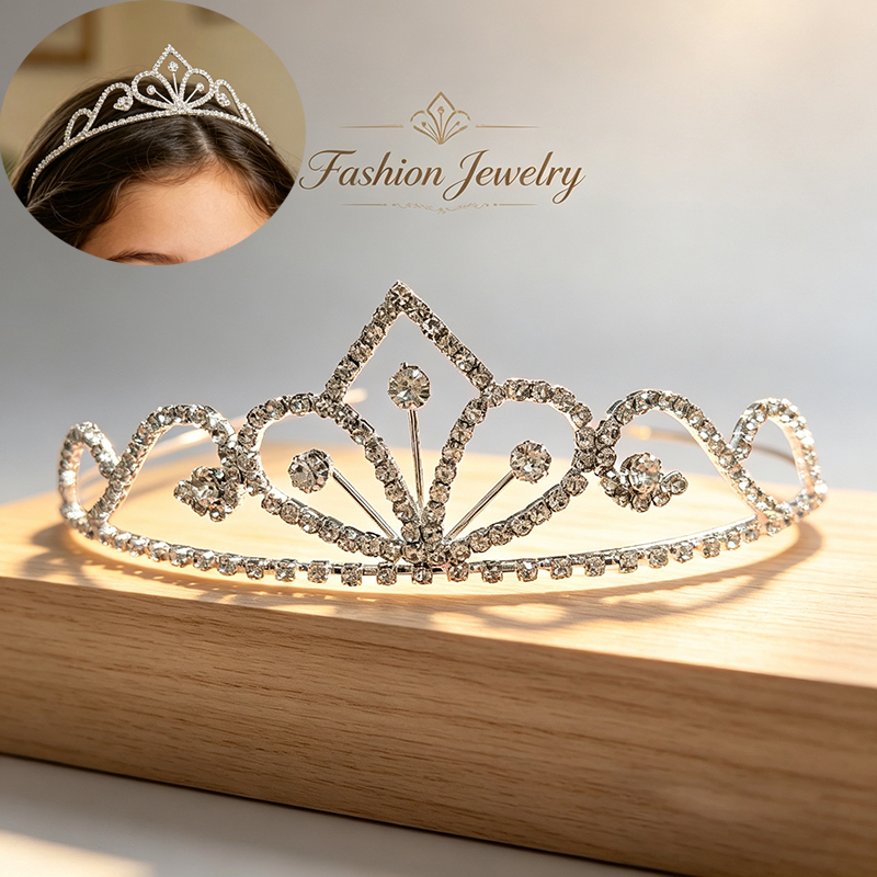 Серебряная корона со стразами, – обзор и цена Women Accessories Aesthetic