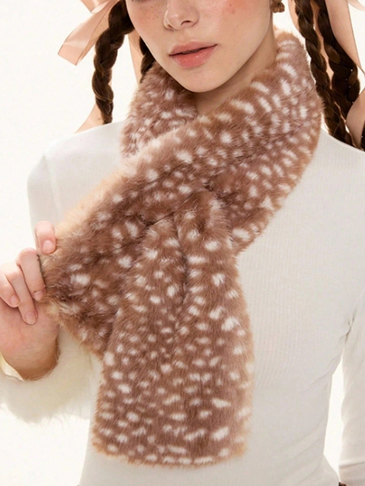 Зимний плюшевый шарф в стиле Х – обзор и цена Women'S Winter Accessories Set